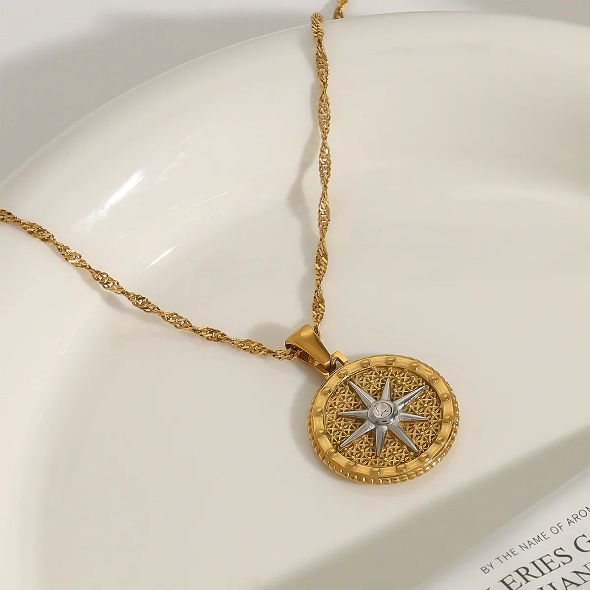 [Raffine]Parker Gold Star Pendant