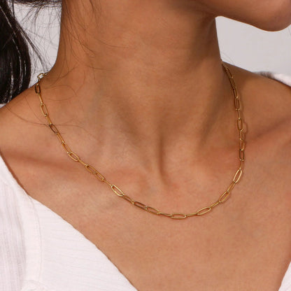 [Raffine]Lena Golden Chain Necklace