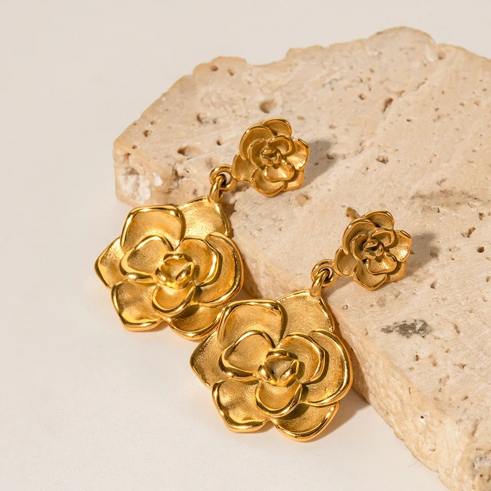 [Raffine]Thelma Gold Earrings