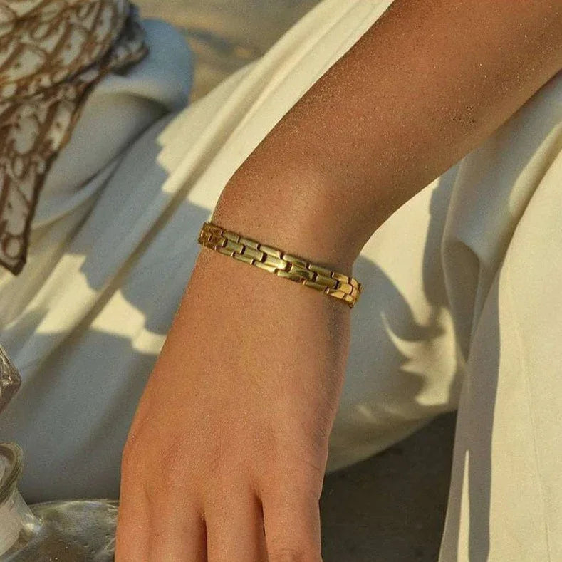 [Raffine]Zeri Gold Bracelet