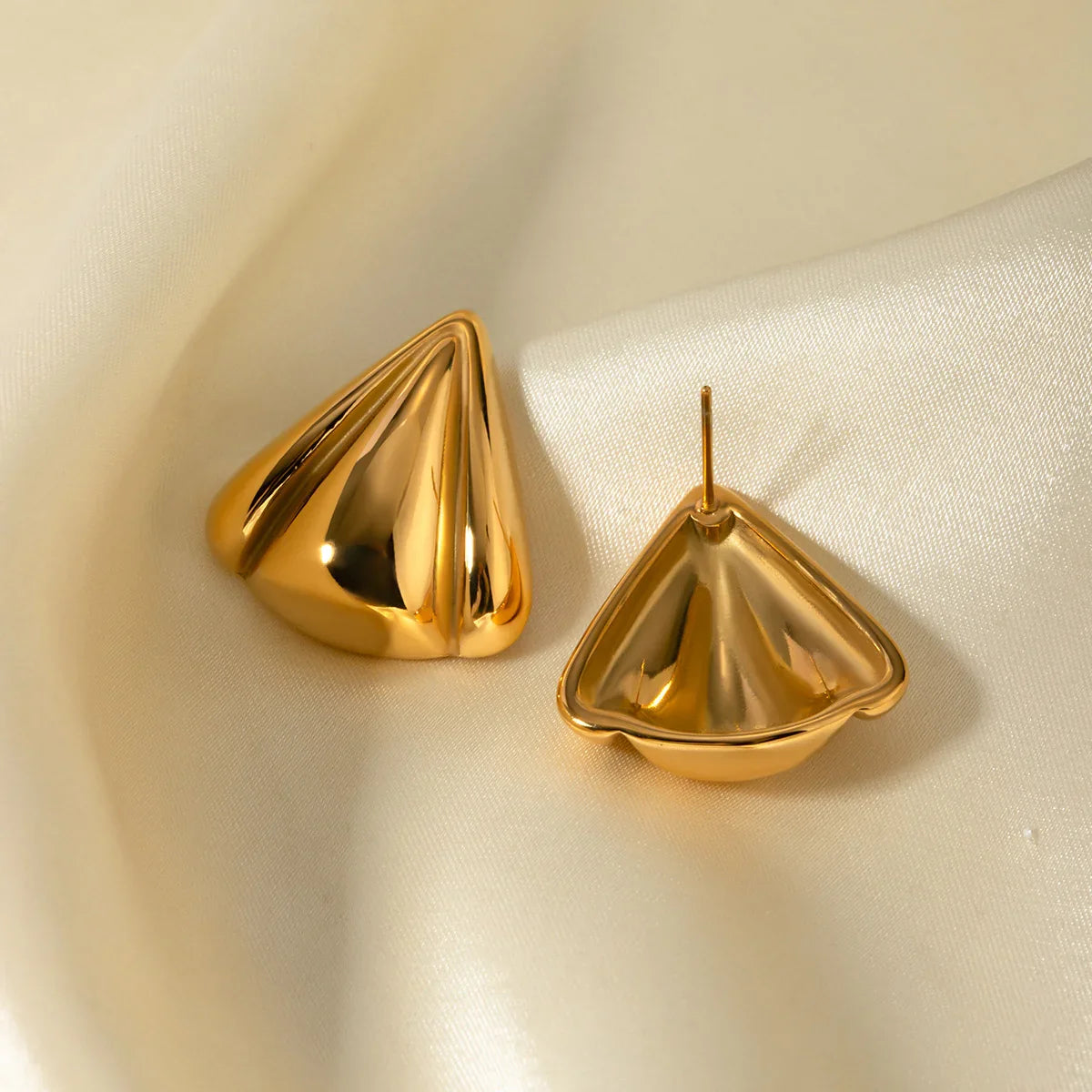 [Raffine]Jillian Vintage Gold Earrings
