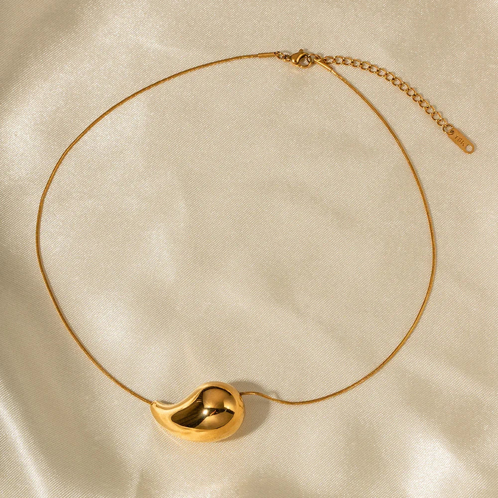 [Raffine]Sandra Drop Necklace