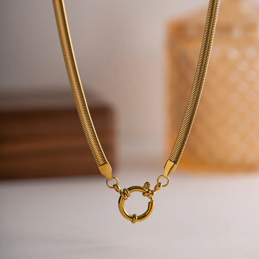 [Raffine]Gabriella Gold Necklace