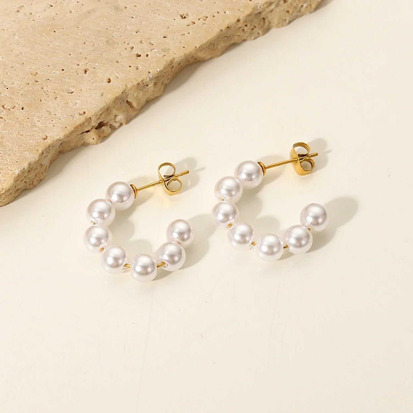 [Raffine]Nina Pearl Earrings