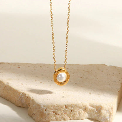 [Raffine]Nancy Freshwater Pearl Necklace