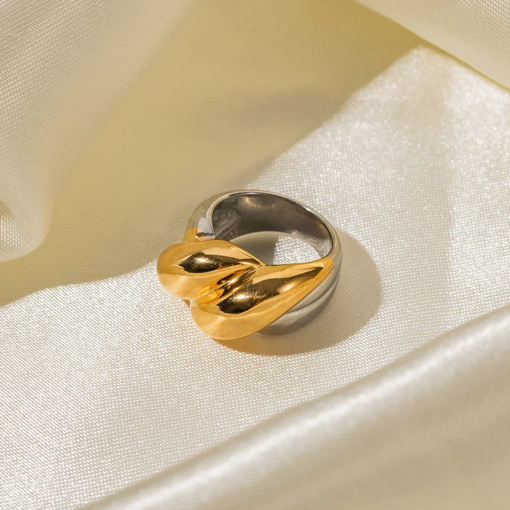 [Raffine]Fatima Two Tone Ring