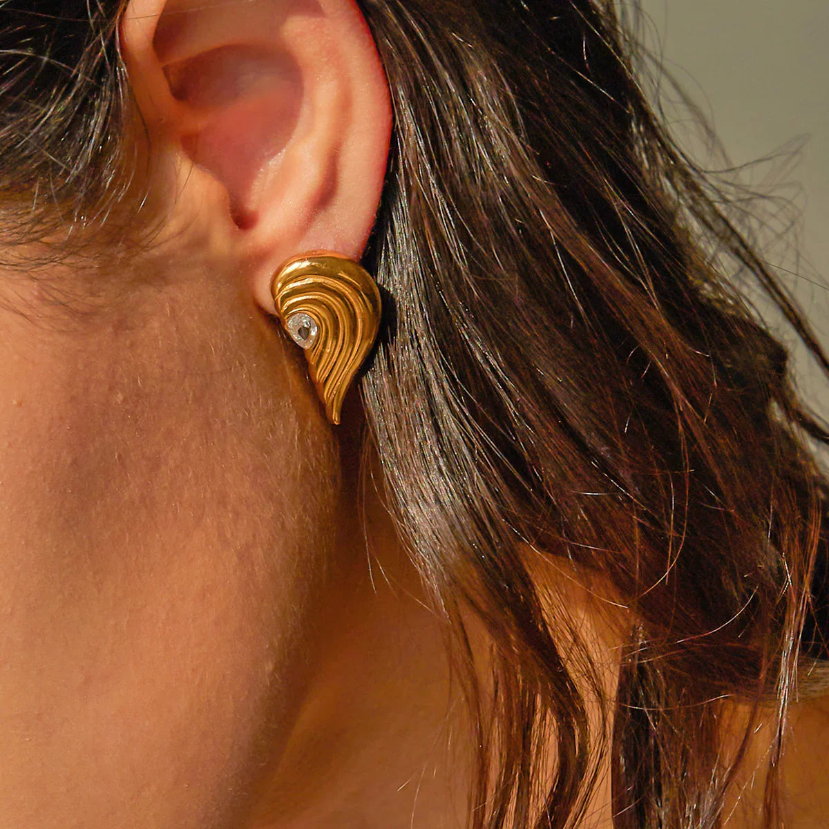 [Raffine]Thalia Gold Earrings