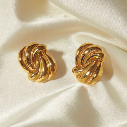 [Raffine]Floriana Gold Earrings