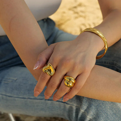 [Raffine]Delia Gold Ring