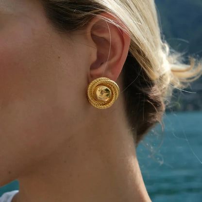 [Raffine]Ariadne Gold Earrings