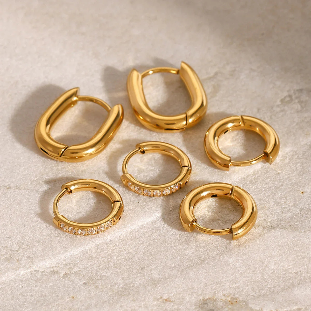 [Raffine]Florielle Staple Hoops Bundle