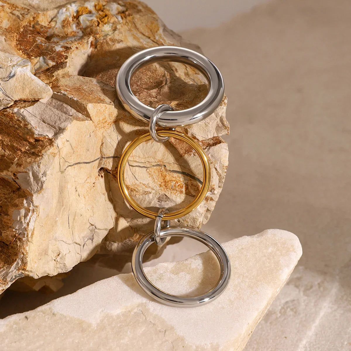 [Raffine]Canaria Stacked Ring