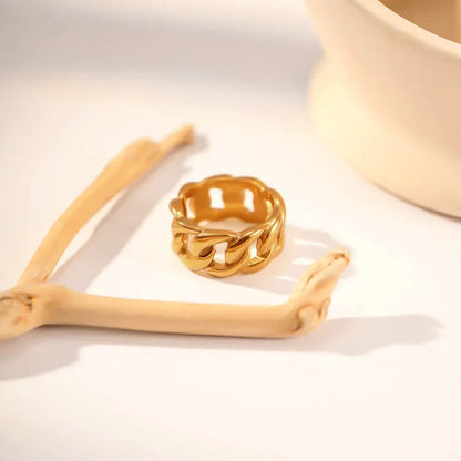 [Raffine]Splendor Gold Ring