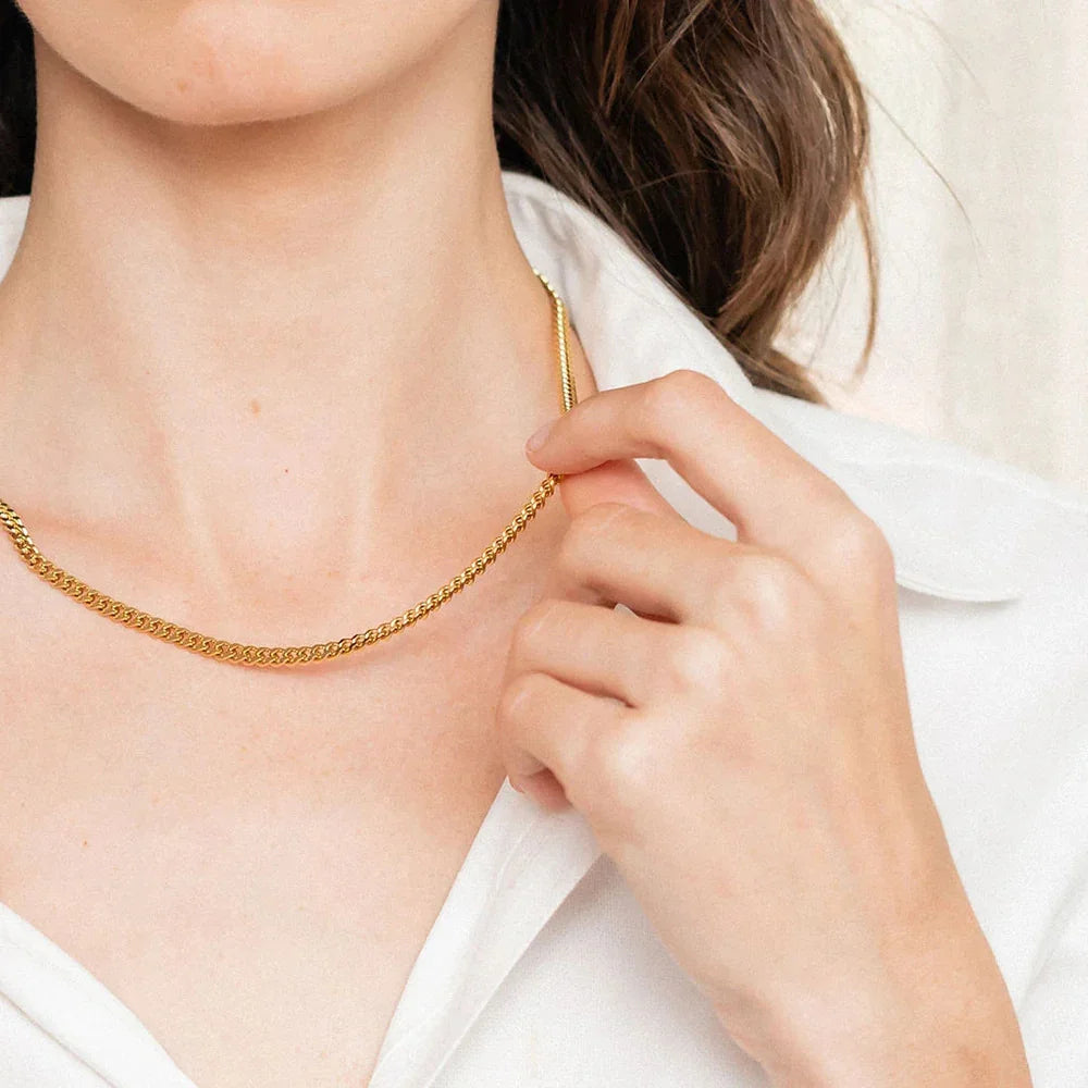 [Raffine]Avana Gold Chain Necklace
