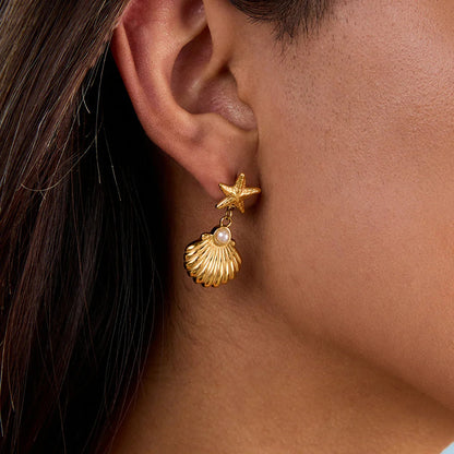 [Raffine]Bernadette Freshwater Pearl Earrings