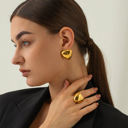 [Raffine]Reagan Gold Earrings