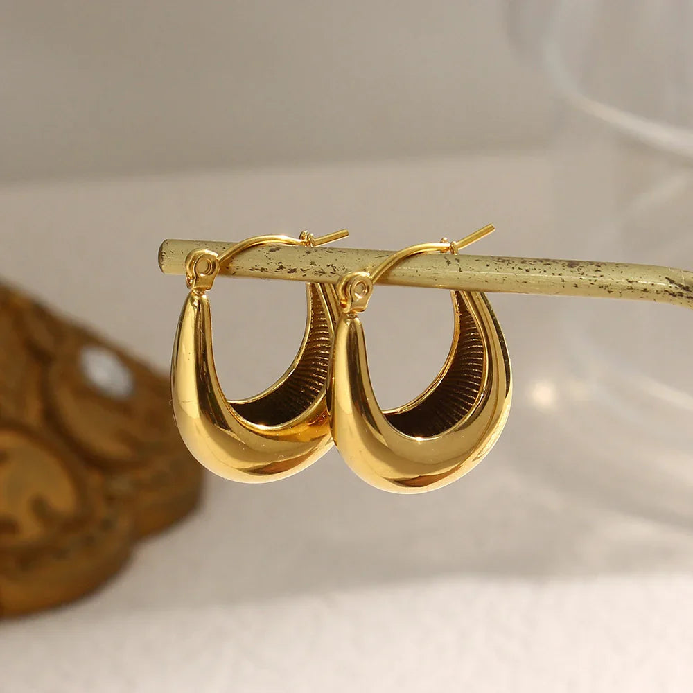 [Raffine]Evie Hoop Earrings