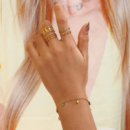 [Raffine]Josephine Gemstone Bracelet