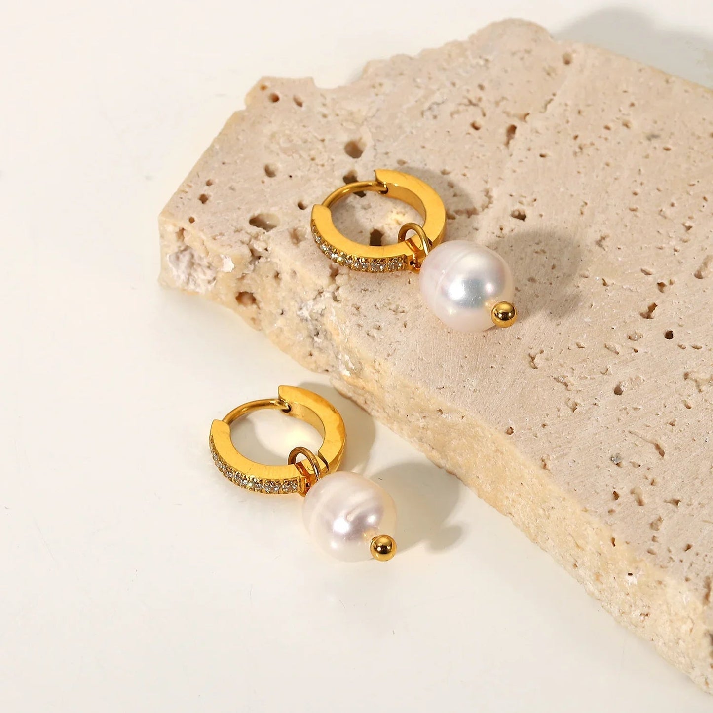 [Raffine]Sara Pearl Earrings