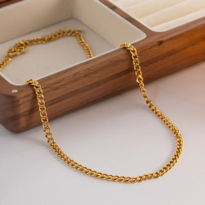 [Raffine]Avana Gold Chain Necklace