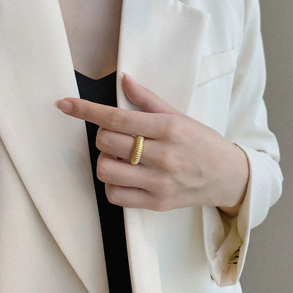 [Raffine]Luden Gold Ring
