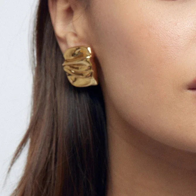 [Raffine]Evette Gold Earrings
