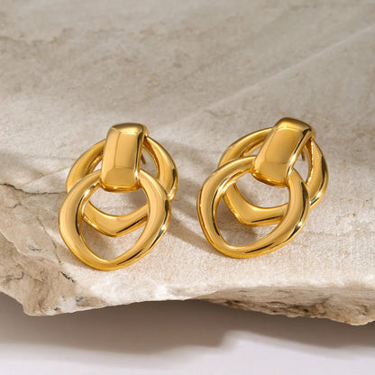 [Raffine]Zoey Gold Earrings