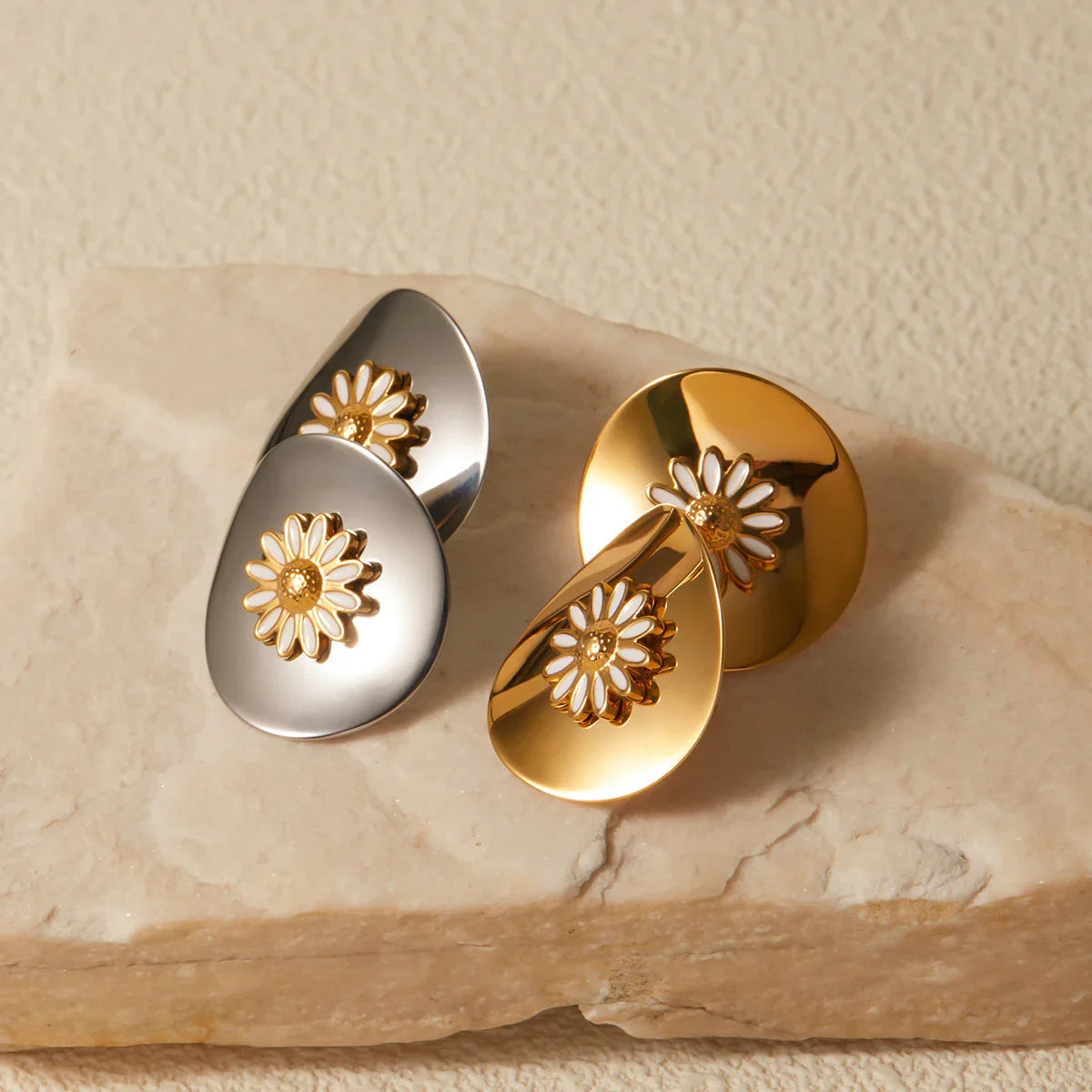 [Raffine]Georgiana Gold Earrings