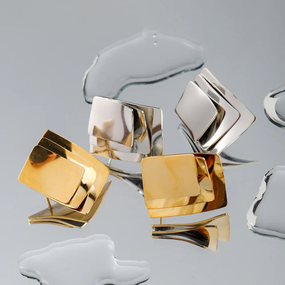 [Raffine]Hettie Gold Earrings