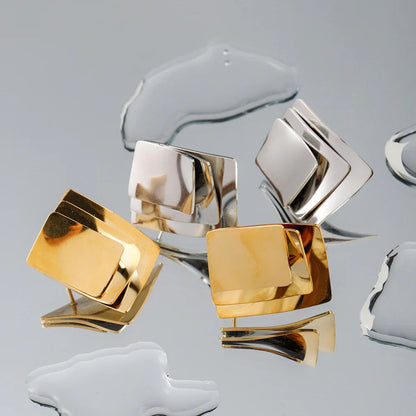 [Raffine]Hettie Gold Earrings