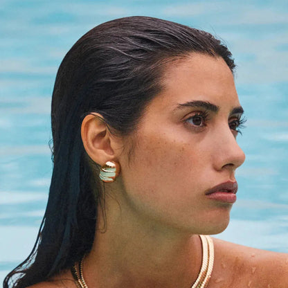[Raffine]Willa Gold Earrings