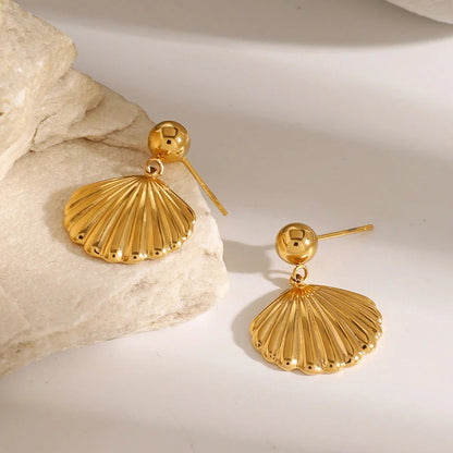 [Raffine]Delianna Shell Earrings