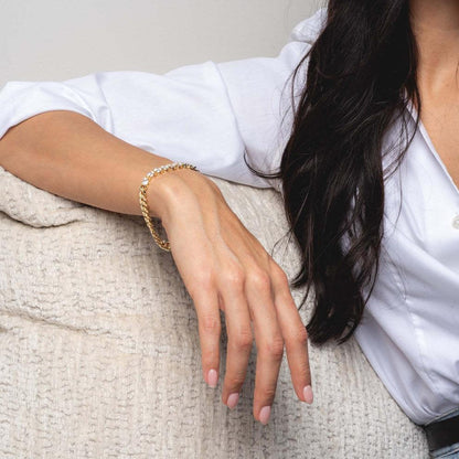 [Raffine]Maelle Diamond Bracelet