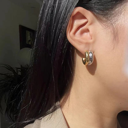 [Raffine]Henrietta Gold Earrings