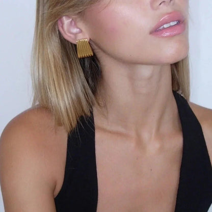 [Raffine]Antonia Gold Earrings