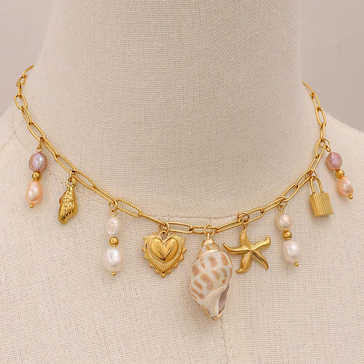 [Raffine]Pacific Freshwater Pearl Necklace