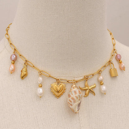 [Raffine]Pacific Freshwater Pearl Necklace