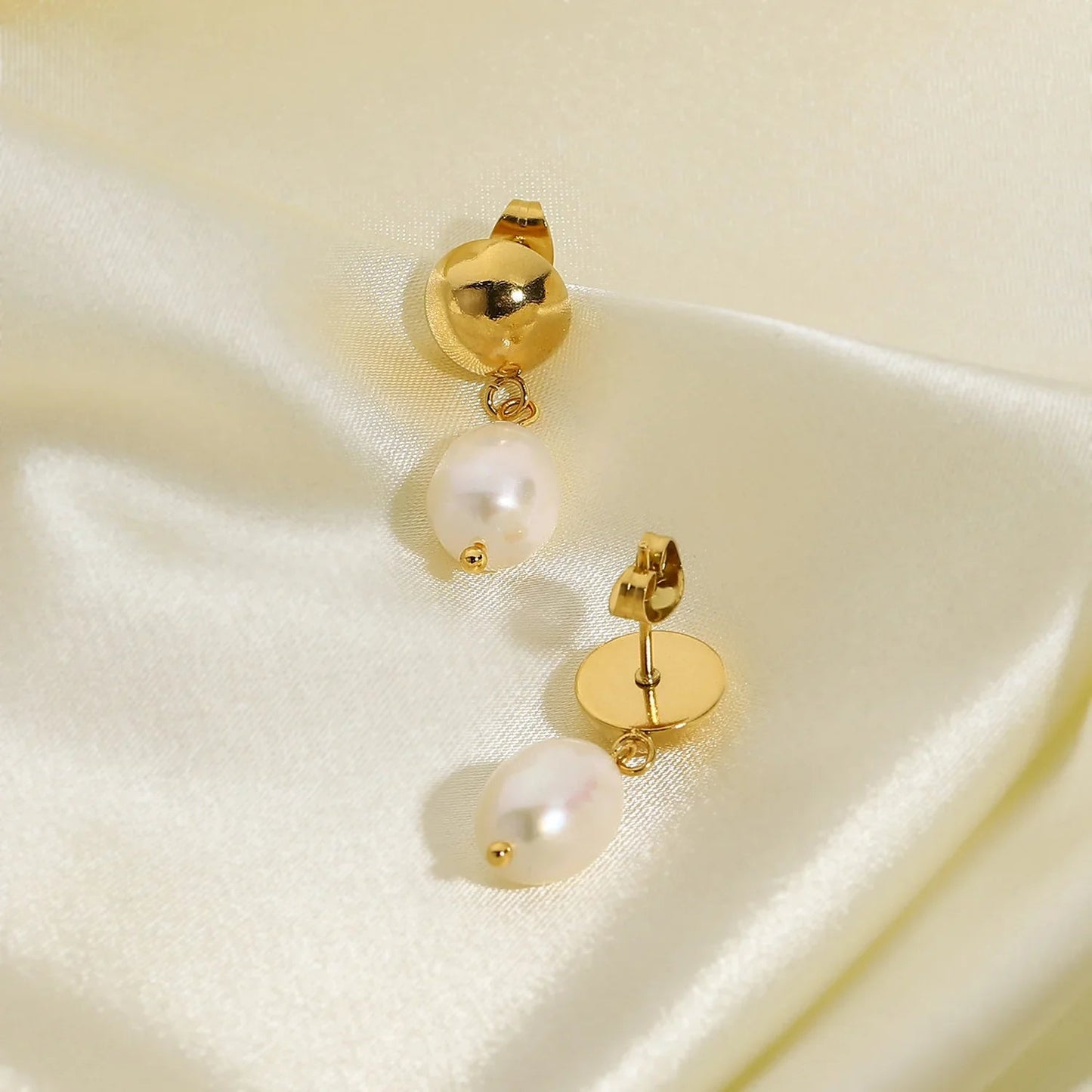 [Raffine]Cornelia Freshwater Pearl Earrings
