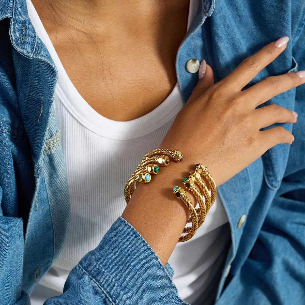 [Raffine]Thea Gold Bracelet