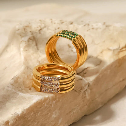 [Raffine]Serenity Diamond Gold Ring