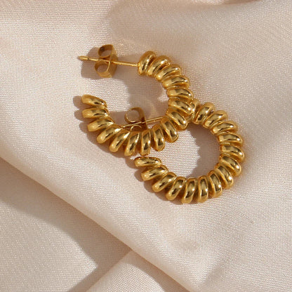 [Raffine]Brynlee Twisted Earrings