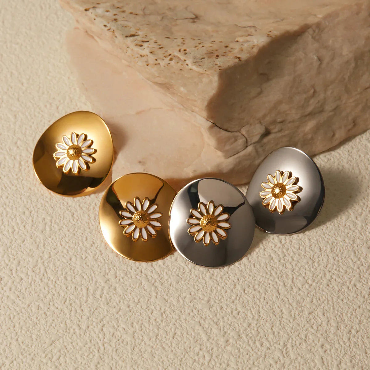 [Raffine]Georgiana Gold Earrings