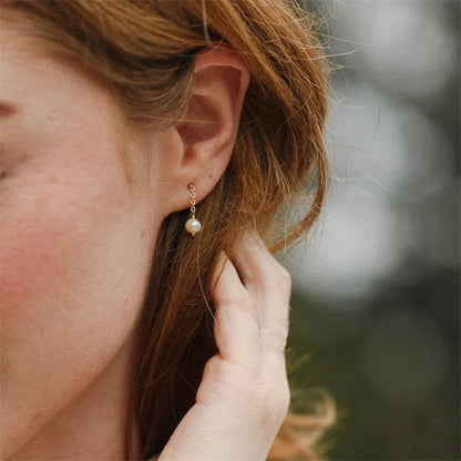 [Raffine]Dorothy Pearl Earrings