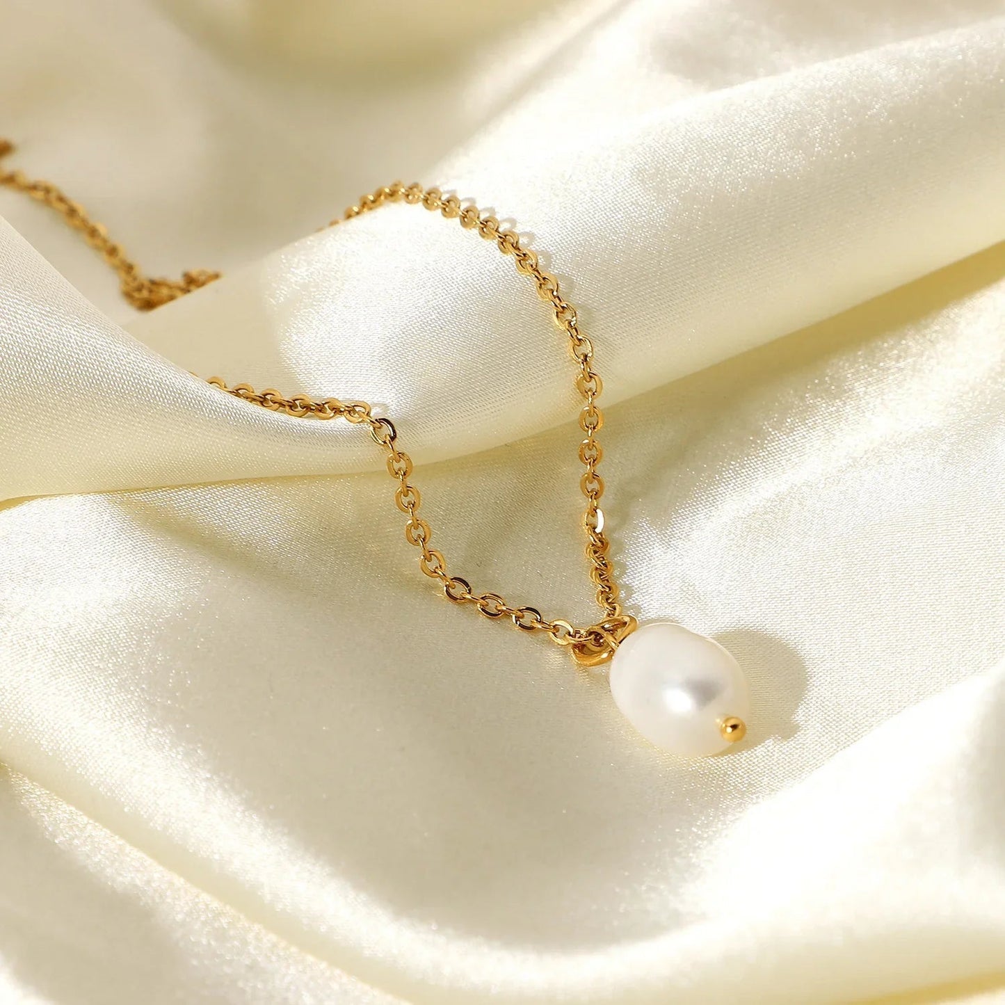 [Raffine]Serenade Pearl Necklace