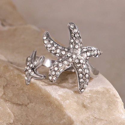 [Raffine]Marina Starfish Diamond Ring