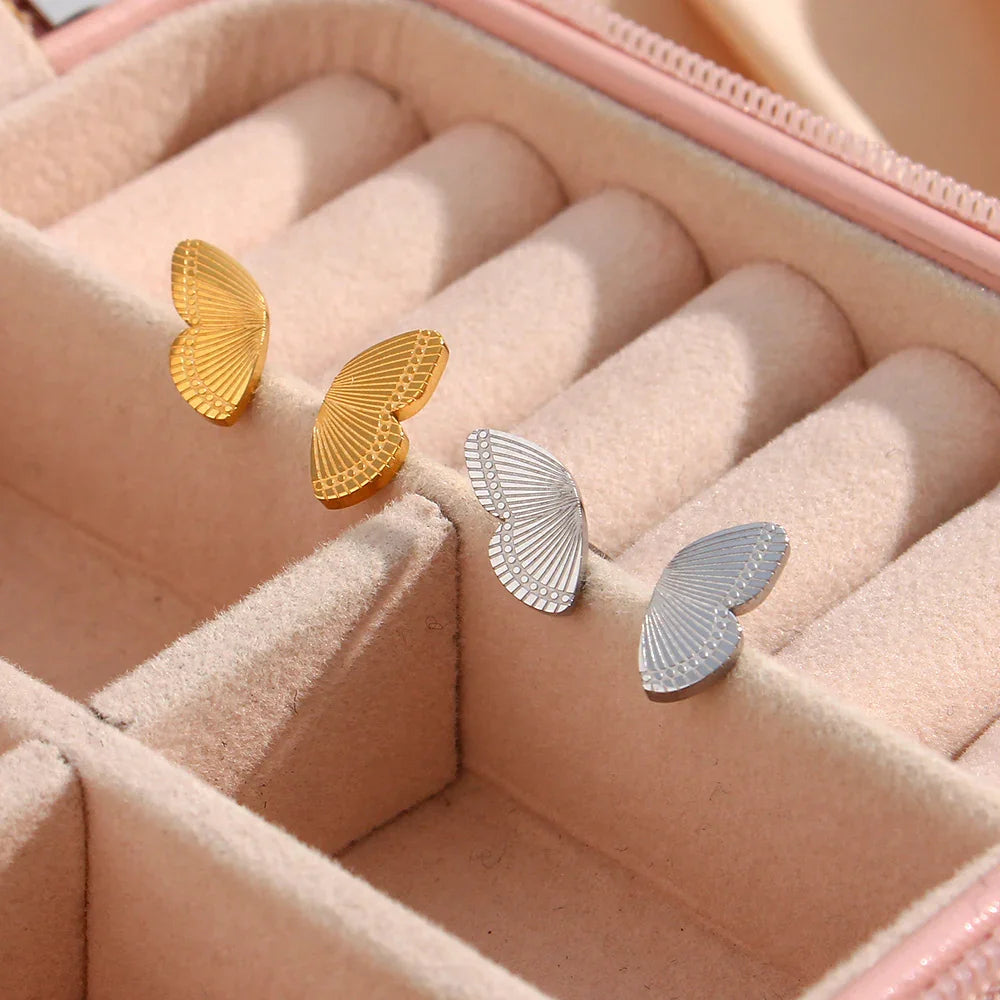 [Raffine]Lilac Gold Earrings