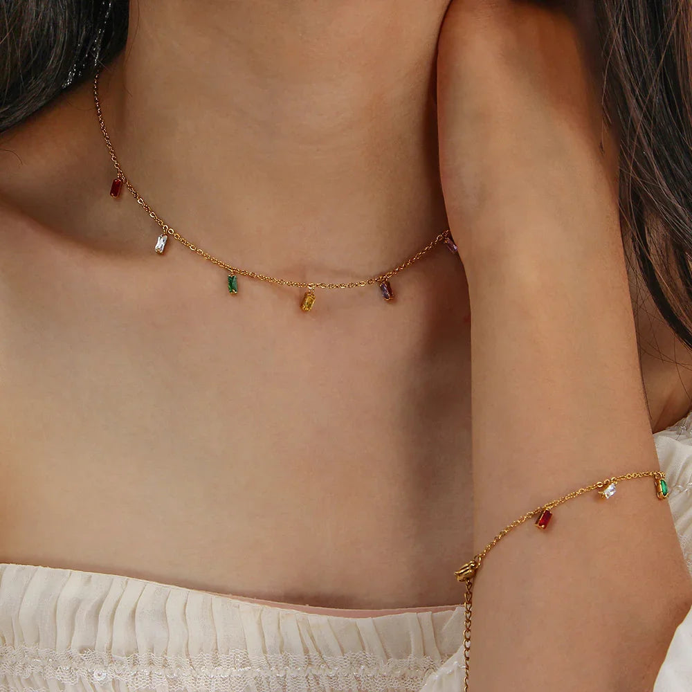 [Raffine]Josephine Gemstone Bracelet
