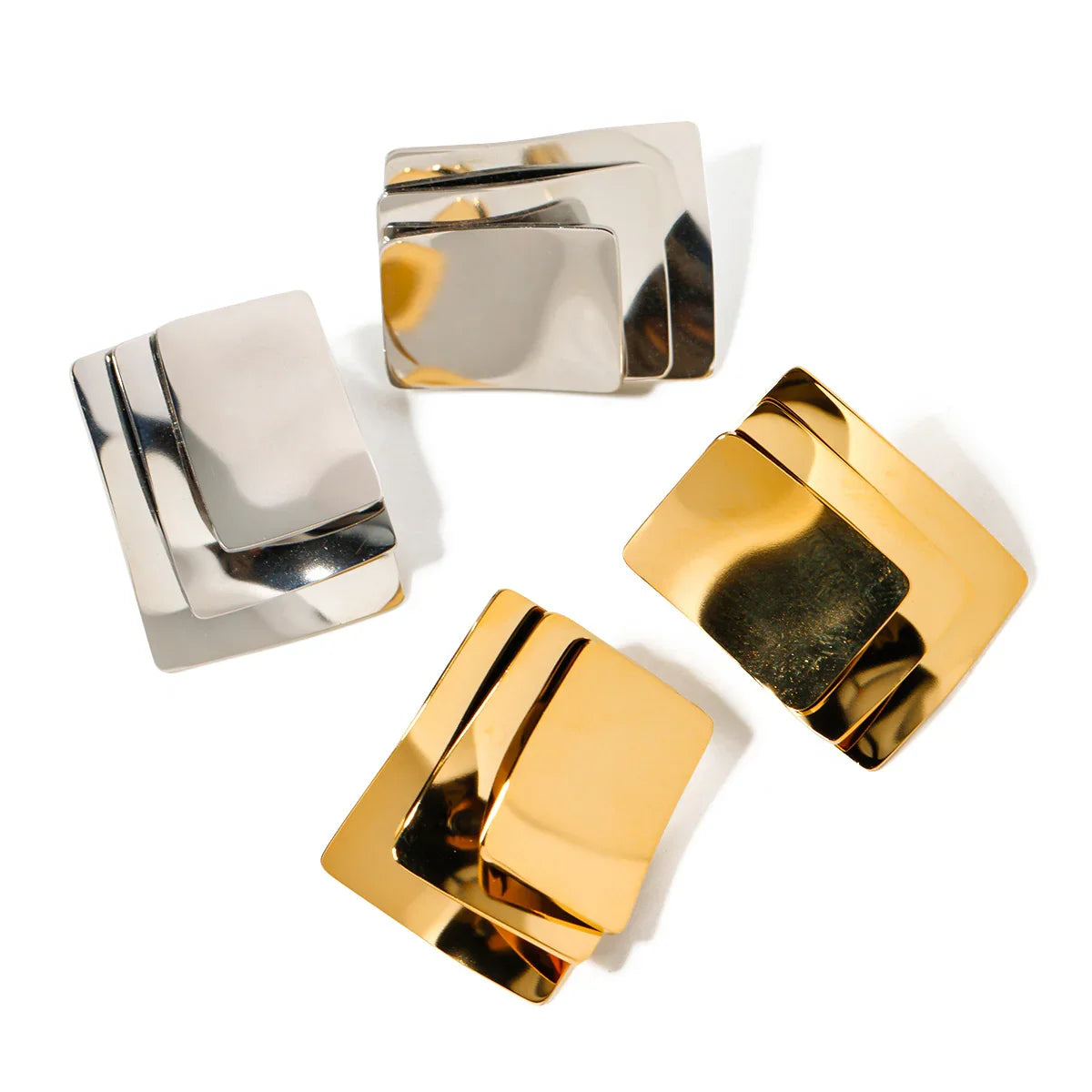 [Raffine]Hettie Gold Earrings