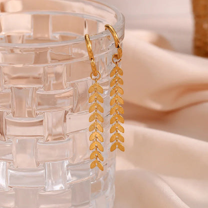 [Raffine]Faith Fishtail Earrings