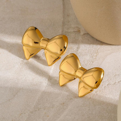 [Raffine]Regina Bow Earrings